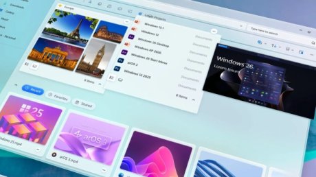 Как мог бы выглядеть Проводник в гипотетической Windows 12: концепт с ИИ и обновлённым интерфейсом