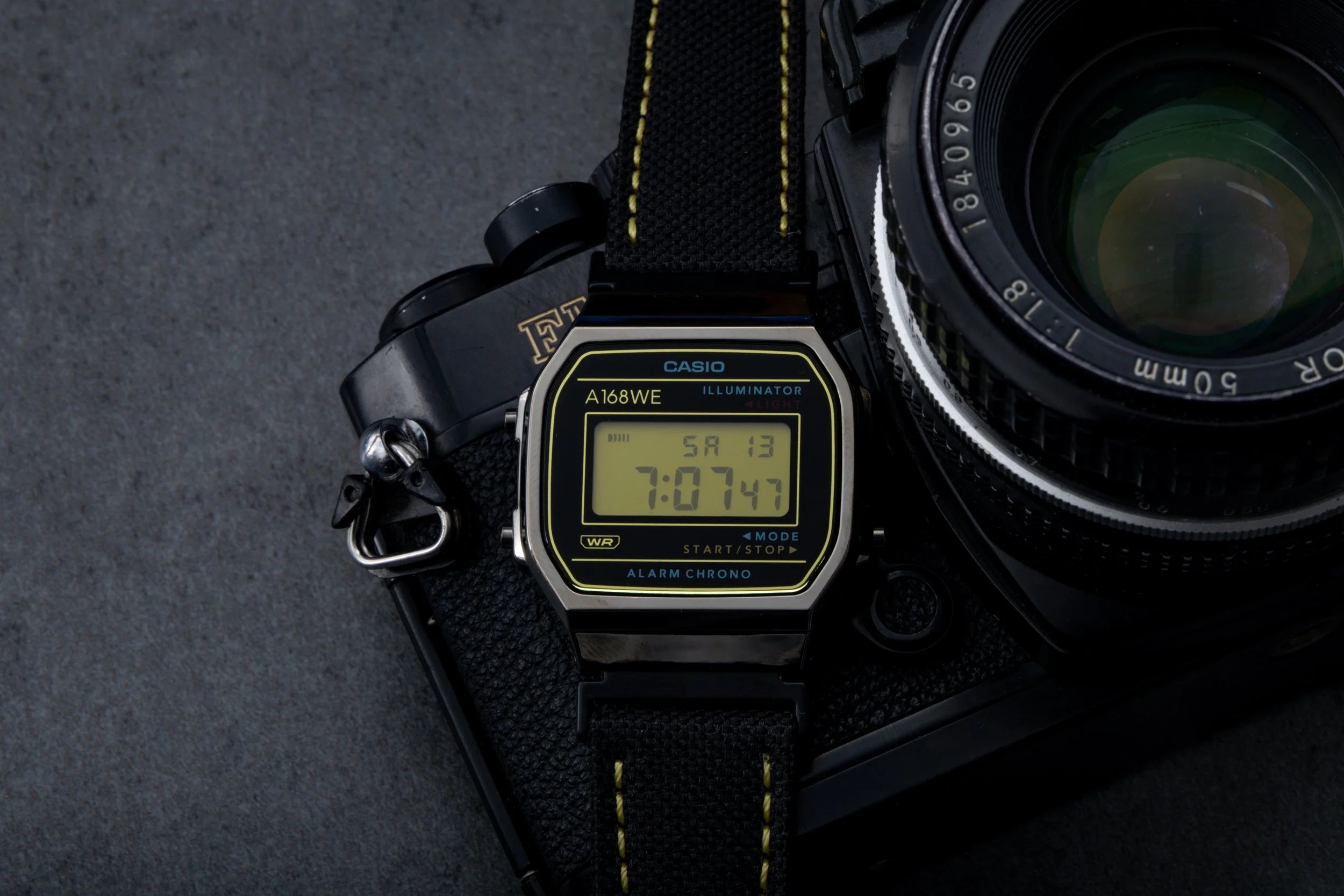 Casio A168 - Black Edition