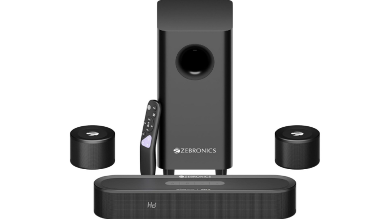 Zebronics выпускает звуковую панель Zeb Juke Bar 9710C 5.1 с поддержкой технологии Dolby Atmos мощностью 550 Вт