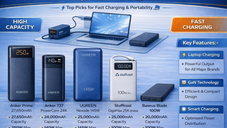 Лучшие аккумуляторы для ноутбуков в 2026 году