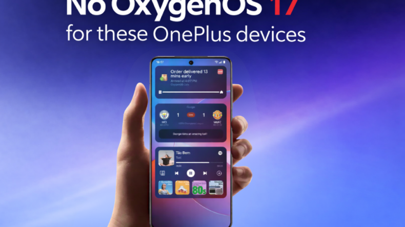 Эти устройства OnePlus не получат обновление OxygenOS 17 (Android 17): вот полный список