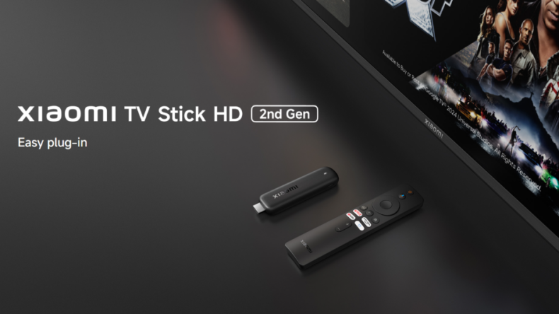 Xiaomi TV Stick HD (2-го поколения) поддерживает Google TV, декодирование AV1 и двухдиапазонный Wi-Fi