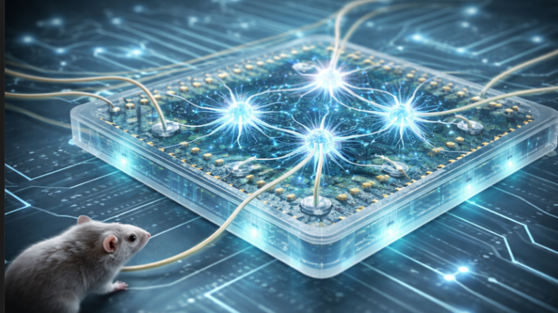Клетки мозга крыс, обученные выполнять задачи искусственного интеллекта в рамках новаторского исследования