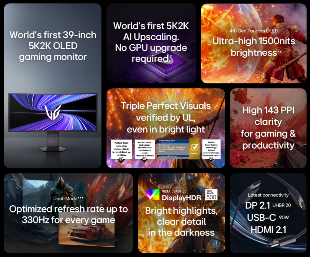 LG UltraGear OLED 39GX950B