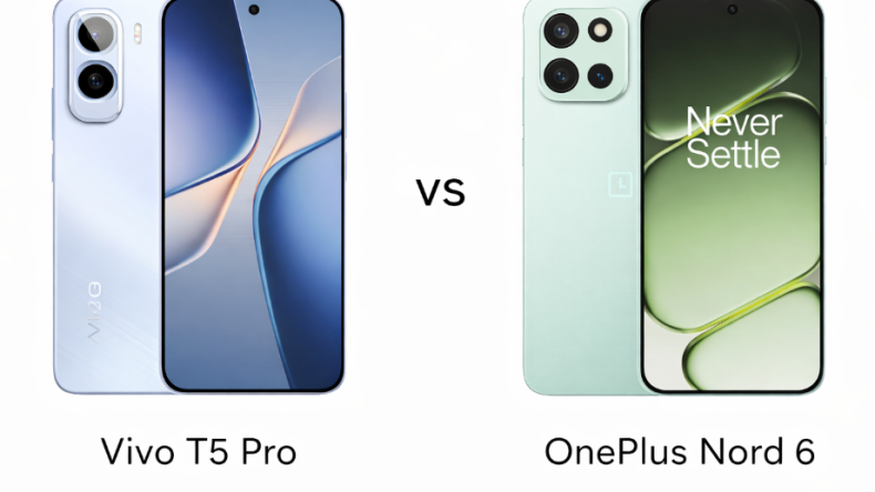 Сравнение Vivo T5 Pro и OnePlus Nord 6: Мощность, аккумулятор, камера
