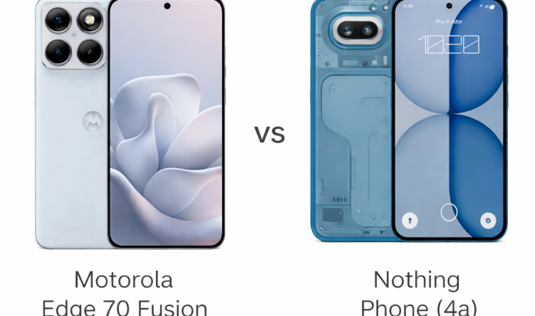 Motorola Edge 70 Fusion vs Nothing Phone (4a): лучший телефон среднего класса в 2026 году?