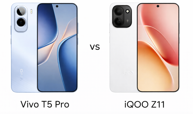 Vivo T5 Pro и iQOO Z11: Выглядят одинаково, но работают по-разному