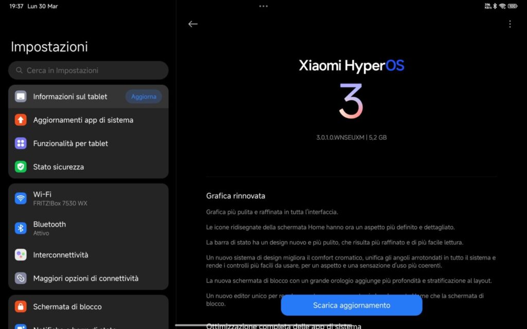 HyperOS 3.1 update for Poco Pad and Redmi Pad Pro