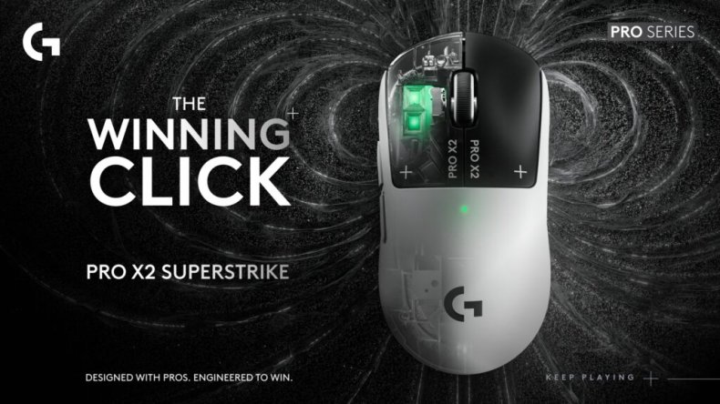 Игровая мышь Logitech G PRO X2 SUPERSTRIKE с технологией Haptic Click представлена в Индии