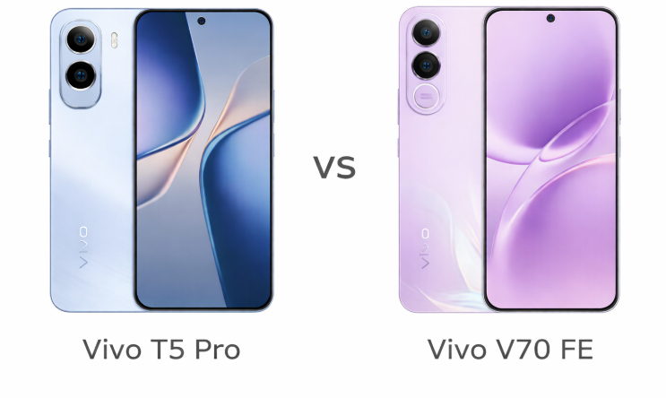 Vivo T5 Pro против V70 FE: какой из них стоит купить в 2026 году?