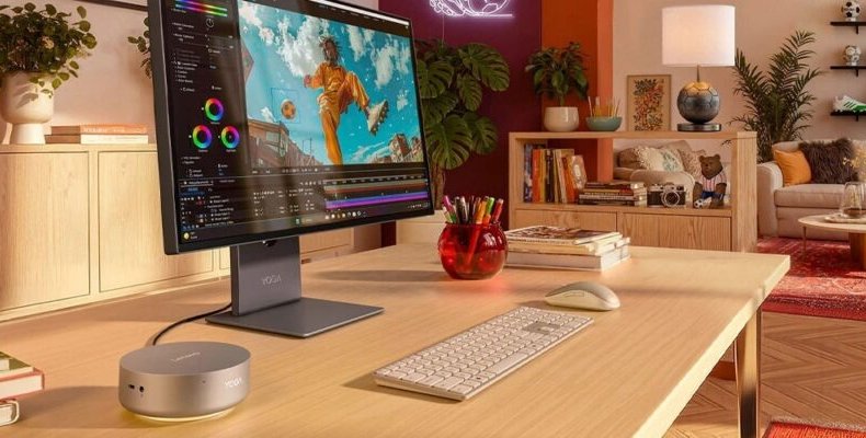 Lenovo Yoga Mini i Gen 11 дебютирует с круглым дизайном Intel Core Ultra и поддержкой 4-х дисплеев