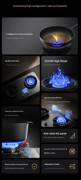Xiaomi Mijia Timer Gas Stove 3 Pro Specs