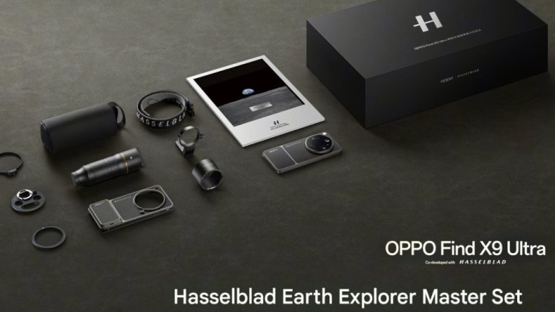 Мастер-набор OPPO Find X9 Ultra Earth Explorer был представлен в преддверии апрельской презентации