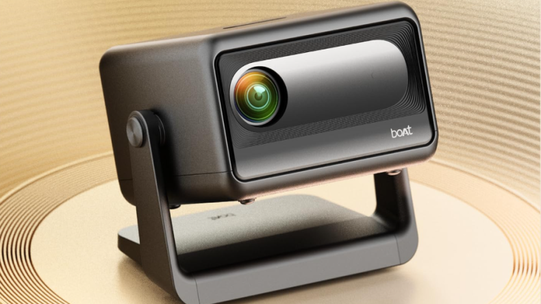 boAt CineHead E1 Официально представлен: Бюджетный смарт-проектор с Android 13 и беспроводным кастингом