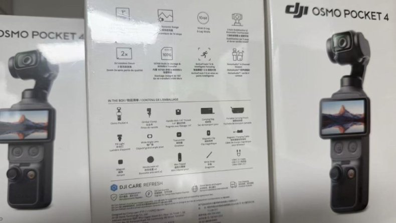 Розничная упаковка DJI Osmo Pocket 4 содержит все, что вам нужно знать перед запуском