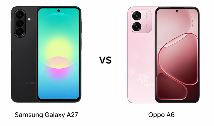 Samsung Galaxy A27 или Oppo A6: сравнение дисплея, батареи, камеры и производительности