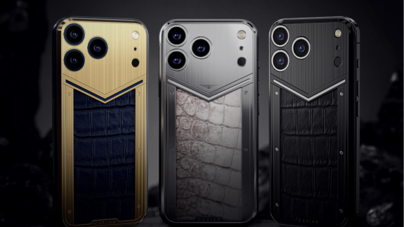 Caviar представила магнитные задние панели для iPhone 17 Pro Max, включая версию с окаменелостью тираннозавра