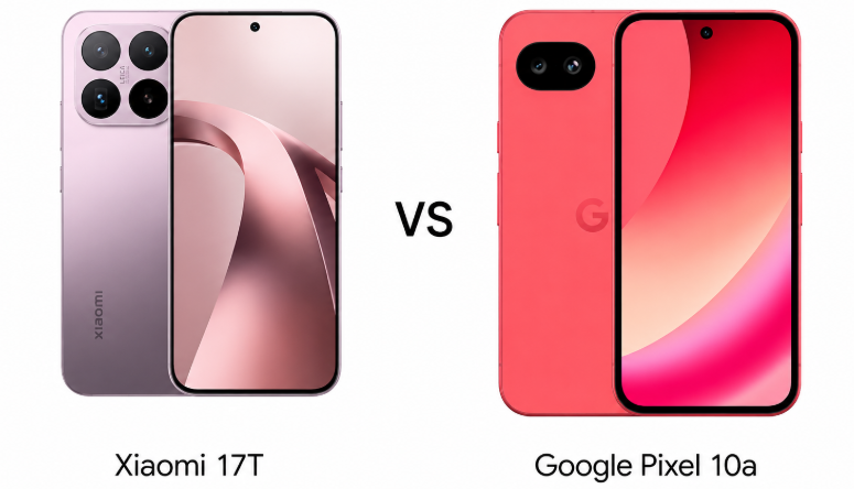 Xiaomi 17T vs Google Pixel 10a: сравнение характеристик, камеры, батареи и цены, примерно 1 500 ₽