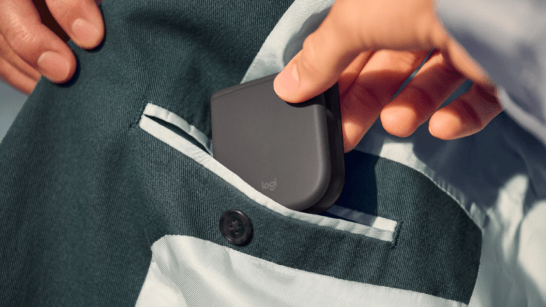 Logitech представила свою первую портативную мышь, которая складывается пополам и помещается в карман
