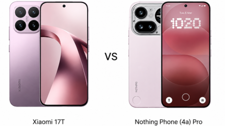 Xiaomi 17T vs Nothing Phone (4a) Pro: полное сравнение характеристик