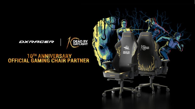 DXRacer представила эксклюзивные кресла в честь 10-летия Dead by Daylight