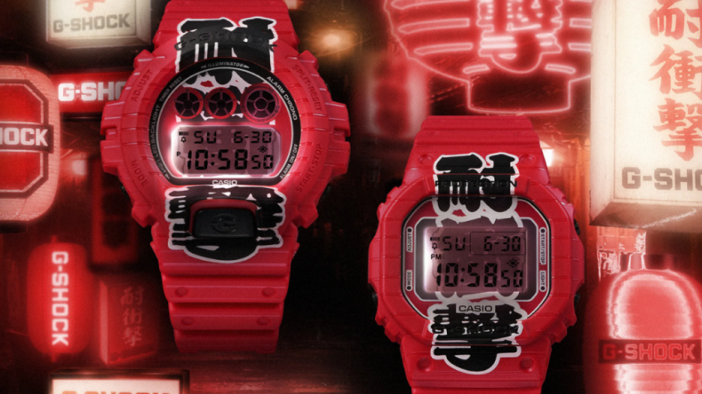 Casio выпустила в США часы G-Shock, вдохновлённые японскими красными фонарями