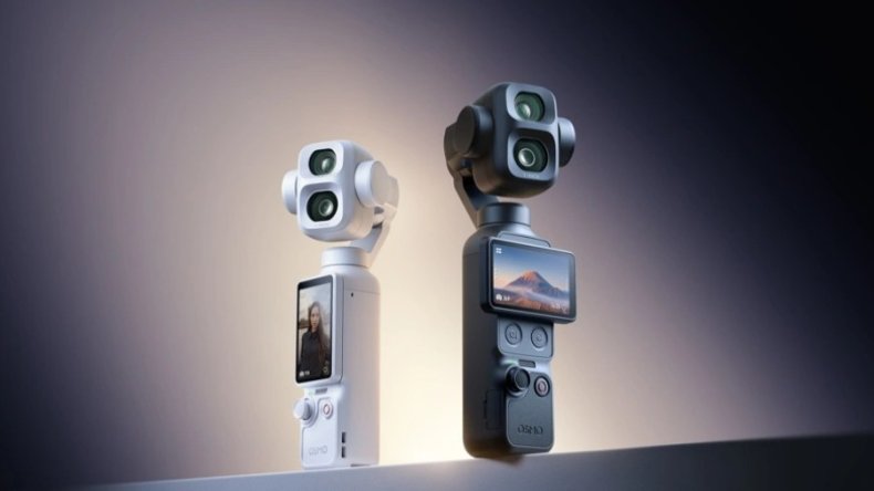 DJI представила Osmo Pocket 4P — свою первую стабилизированную камеру с двумя основными камерами