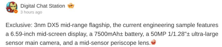 Vivo X500 Specs Leak