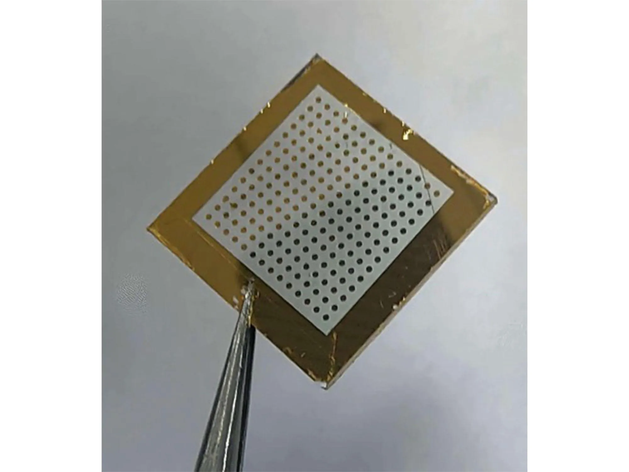 a gold plated sensor