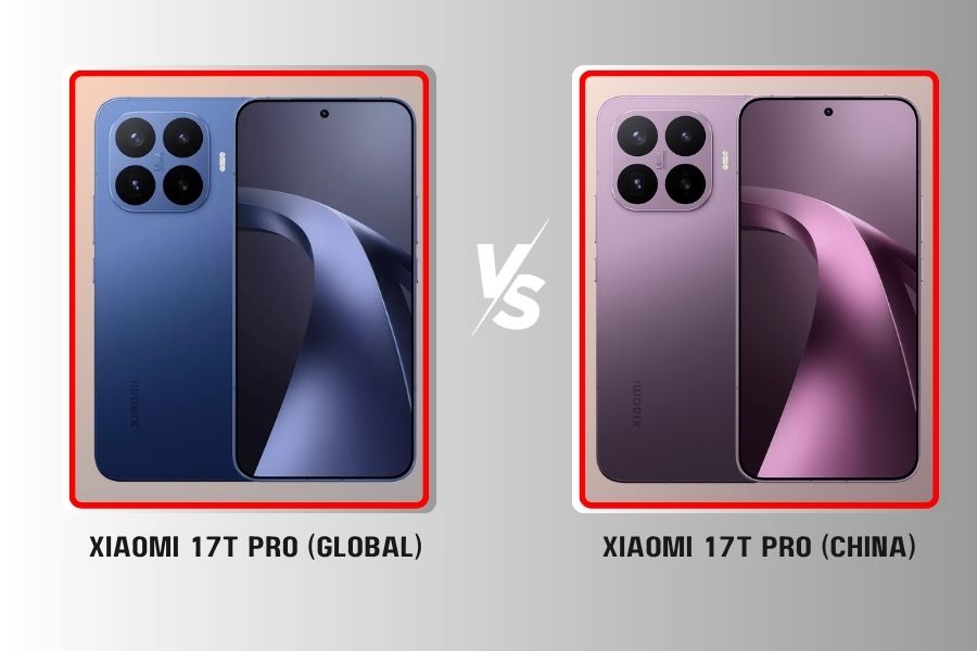Xiaomi 17T Pro Global vs Chinese Model