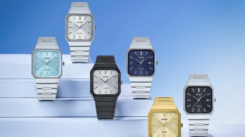 Casio выпустила в США четыре новые модели часов серии MTP-B185