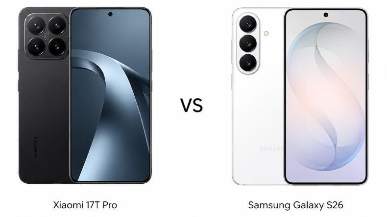 Xiaomi 17T Pro или Samsung Galaxy S26: сравнение характеристик, камер, батареи и цены