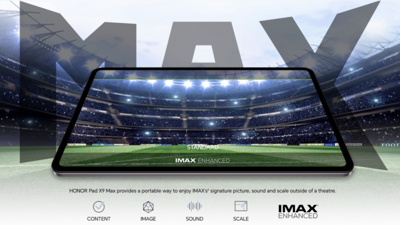 Honor Pad X9 Max вышел на международный рынок с 13-дюймовым 120-Гц экраном, мощной батареей и четырьмя динамиками