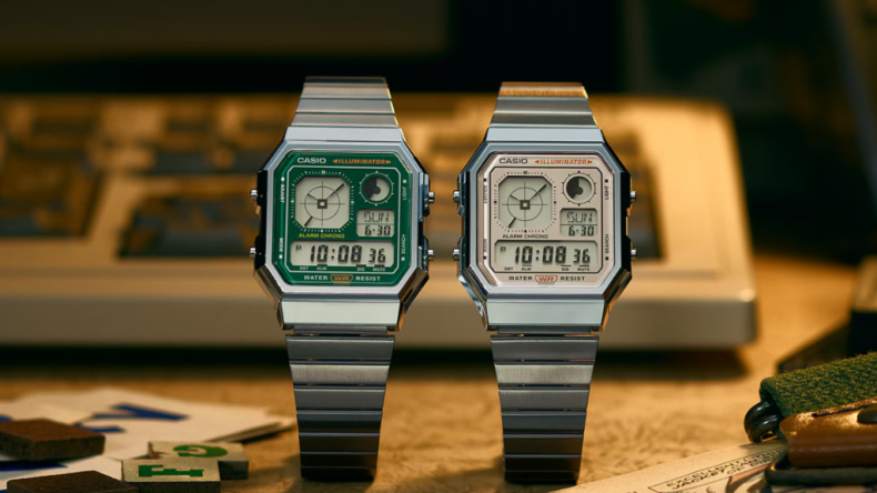 Casio выпустила новые доступные цифровые часы с неожиданно футуристичным ретродизайном