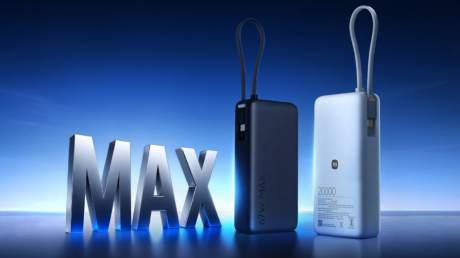 Xiaomi представила внешний аккумулятор Power Bank 5i 20000 67W со встроенным кабелем USB‑C и цифровым дисплеем