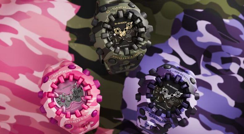 Casio выпустила в США две новые часы Color Camo в дизайне в духе Y2K