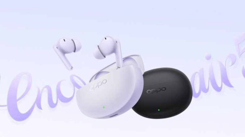 Oppo Enco Air 5 вышли на международный рынок: ANC до 52 дБ, автономность до 54 часов и Bluetooth 6.1