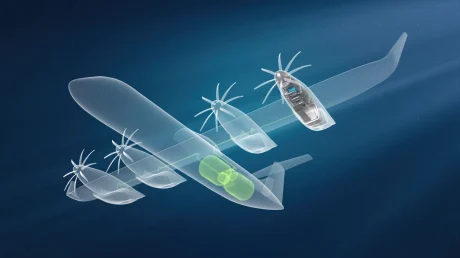 Airbus разрабатывает первый в мире водородный реактивный двигатель для самолётов