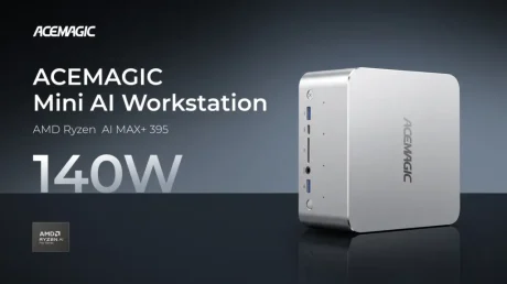 Acemagic представила мини-ПК F9A с AMD Ryzen AI Max+ 395, до 128 ГБ ОЗУ и поддержкой eGPU через Oculink