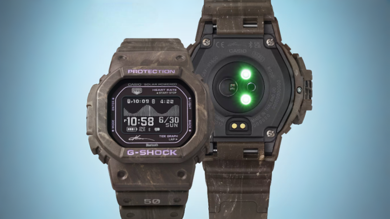 Casio выпустила в США часы GBX-H5600KI-5 с датчиком пульса и прогнозом приливов