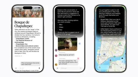 Что умеет новое ИИ-приложение Siri от Apple: все ключевые возможности