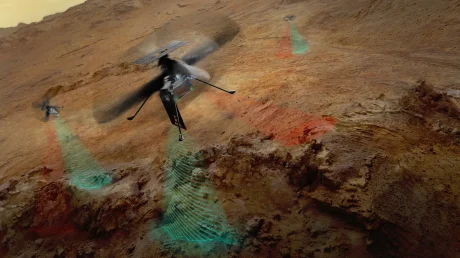 NASA показало, как будут выглядеть в полёте вертолёты Skyfall