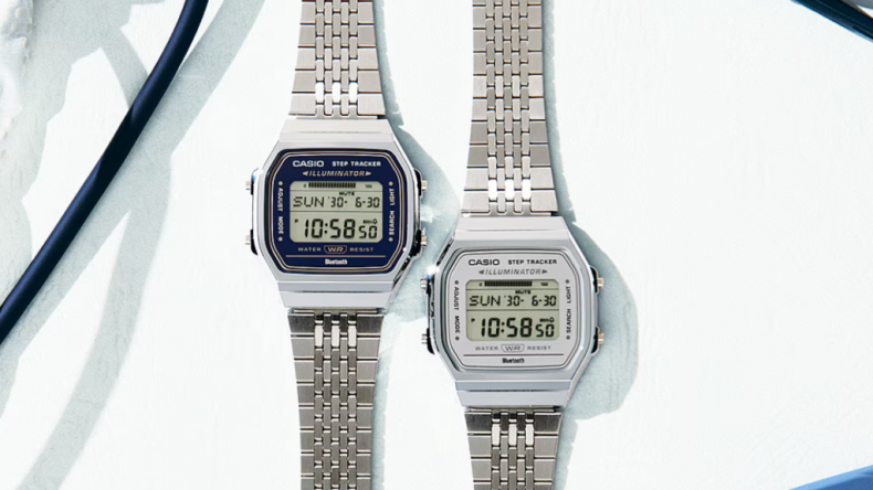 Casio представила в США две ретро-модели ABL100WE с шагомером