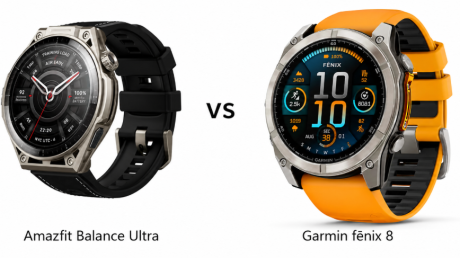 Amazfit Balance Ultra и Garmin fēnix 8 сравнили по экрану и GPS