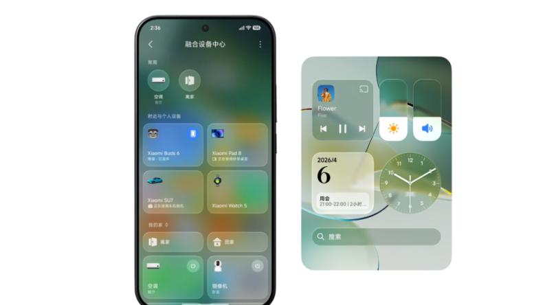 Xiaomi раскрыла устройства с эффектом Soft Light Glass в HyperOS 4