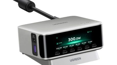 Ugreen представила 300-ваттное зарядное устройство с 8 портами