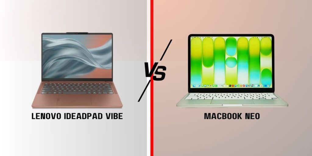 Lenovo IdeaPad Vibe и MacBook Neo: какой бюджетный ноутбук выбрать