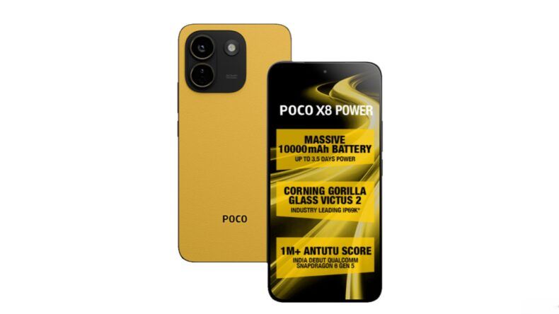 Poco X8 Power получил батарею на 10 000 мА·ч и Snapdragon 6 Gen 5