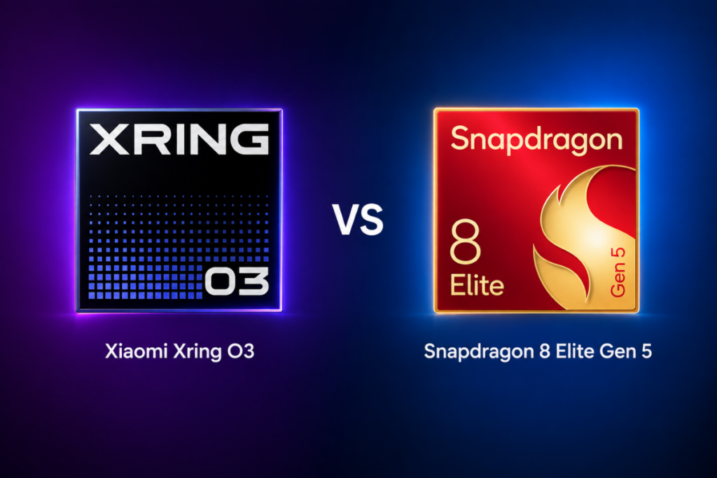 Xiaomi Xring O3 сравнили со Snapdragon 8 Elite Gen 5 в бенчмарках