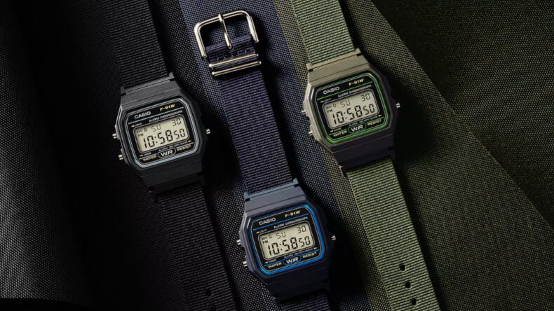 Casio представила в США F-91WF с ремешком из переработанных материалов